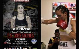 CON NUEVOS BRÍOS Y MUCHOS DESEOS DE TRIUNFO, CECY “LA BOMBA” RETORNA AL RING