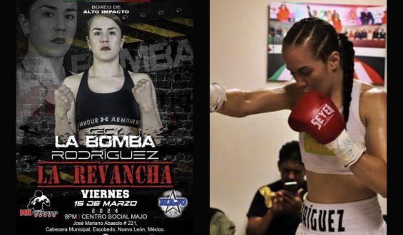 CON NUEVOS BRÍOS Y MUCHOS DESEOS DE TRIUNFO, CECY “LA BOMBA” RETORNA AL RING