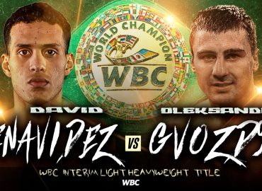DAVID BENÁVIDEZ SE OLVIDA DE “CANELO” Y SE DISPONE A DISPUTAR EL CINTO SEMICOMPLETO WBC
