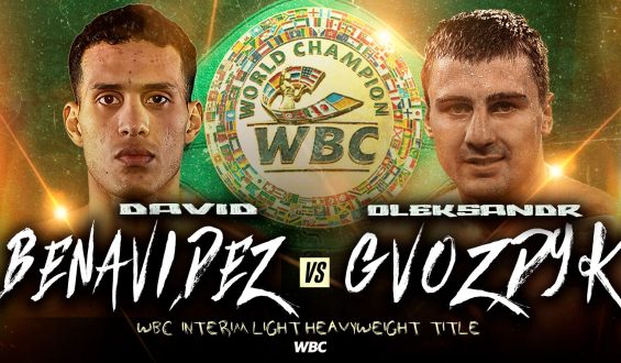DAVID BENÁVIDEZ SE OLVIDA DE “CANELO” Y SE DISPONE A DISPUTAR EL CINTO SEMICOMPLETO WBC