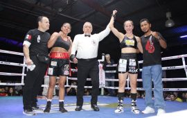 “LA BOMBA” RODRÍGUEZ EXPLOTA CON ESPECTACULAR NOCAUT SOBRE “LA ROCKY” GUTIÉRREZ