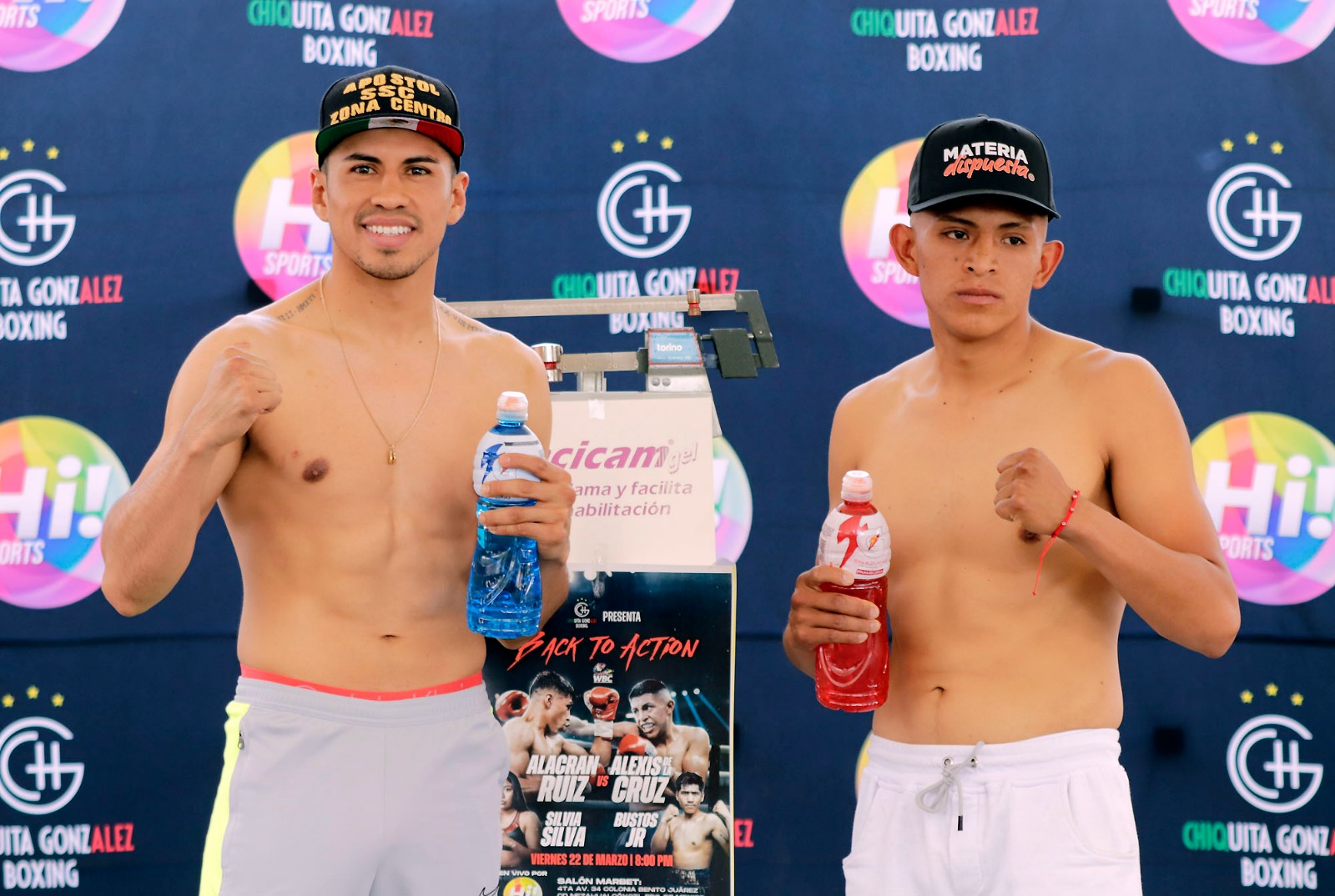 ALBERTO “ALACRÁN” RUIZ Y ALEXIS DE LA CRUZ, LISTOS PARA PELEAR EN CD NEZA
