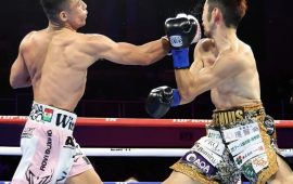 LUIS ALBERTO “VENADO” LÓPEZ NOQUEÓ EB OCHO ROUNDS AL JAPONÉS REIYA ABE