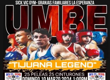 CINCUENTA ENTUSIASTA BOXEADORES PARTICIPARÁN EN EL TIJUANA LEGED