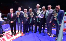 El WBC RINDE HOMENAJE A BOXEADORES OLÍMPICOS DE MÉXICO