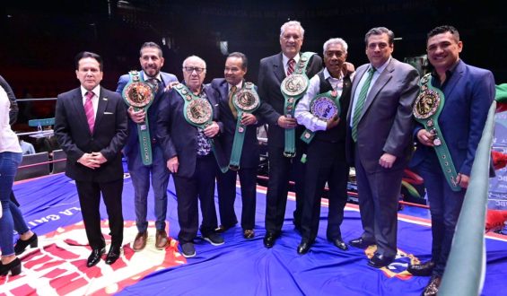 El WBC RINDE HOMENAJE A BOXEADORES OLÍMPICOS DE MÉXICO