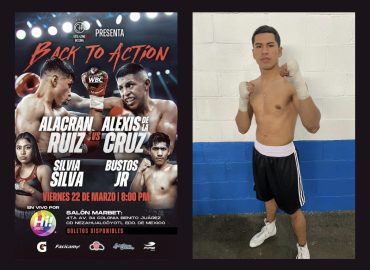 ALBERTO RUIZ ENCABEZA CARTEL DE CHIQUITA BOXING EN CIUDAD NEZA