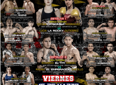 “LA BOMBA” RODRÍGUEZ, EN CUENTA REGRESIVA PARA DESEMPATE CON “ROCKY” GUTIÉRREZ