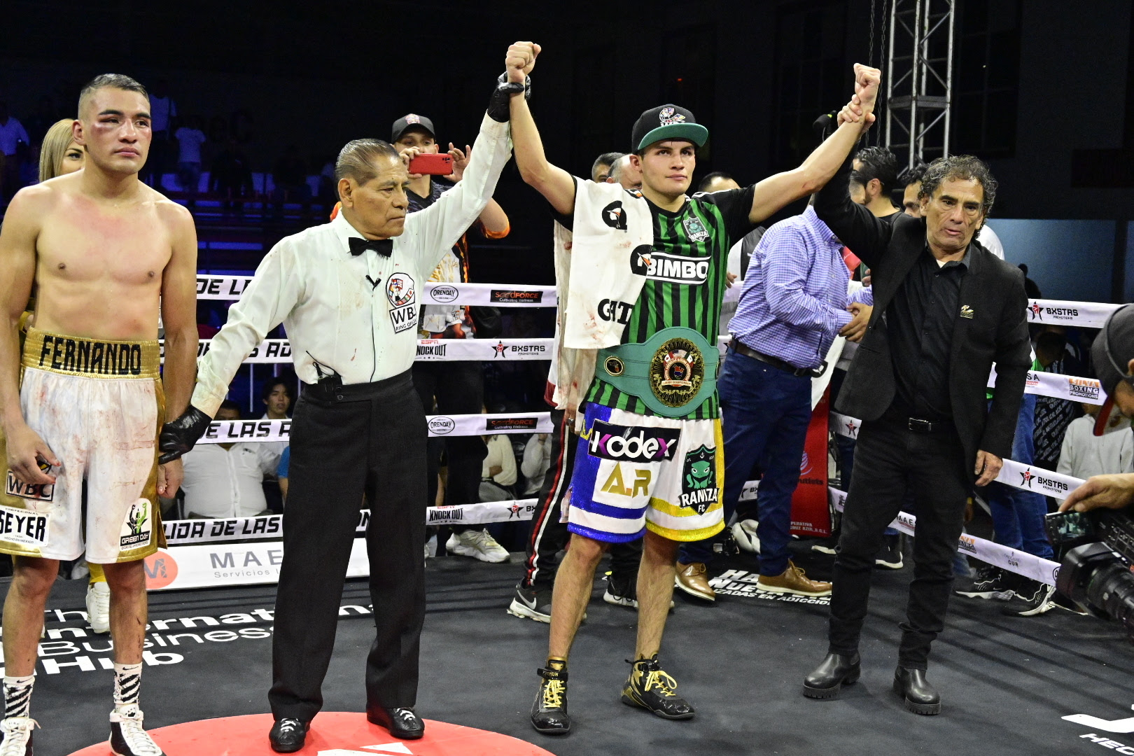 ALBERTO MORA, NUEVO CAMPEÓN NABF JUNIOR WBC