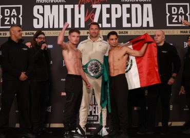 DALTON “THUNDER” SMITH Y JOSÉ “CHON” ZEPEDA, EN PESO Y LISTOS PARA LA BATALLA