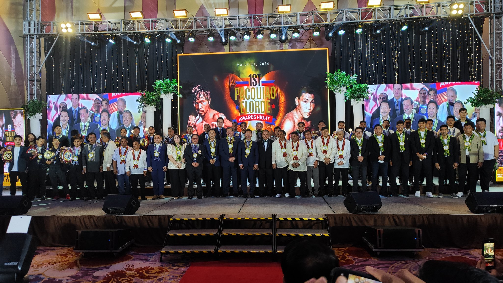 EXITOSA PRIMERA EDICIÓN DE PACQUIAO- ELORDE AWARDS