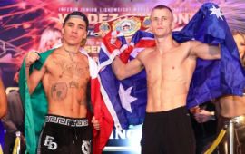 ÓSCAR VALDÉS Y LIAM WILSON, EN PESO Y LISTOS PARA UNA GUERRA EN GLENDALE