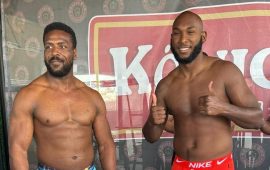 EL CUBANO DARIEL DUQUESNE, EN PESO Y LISTO PARA LA BATALLA EN PIEDRAS NEGRAS