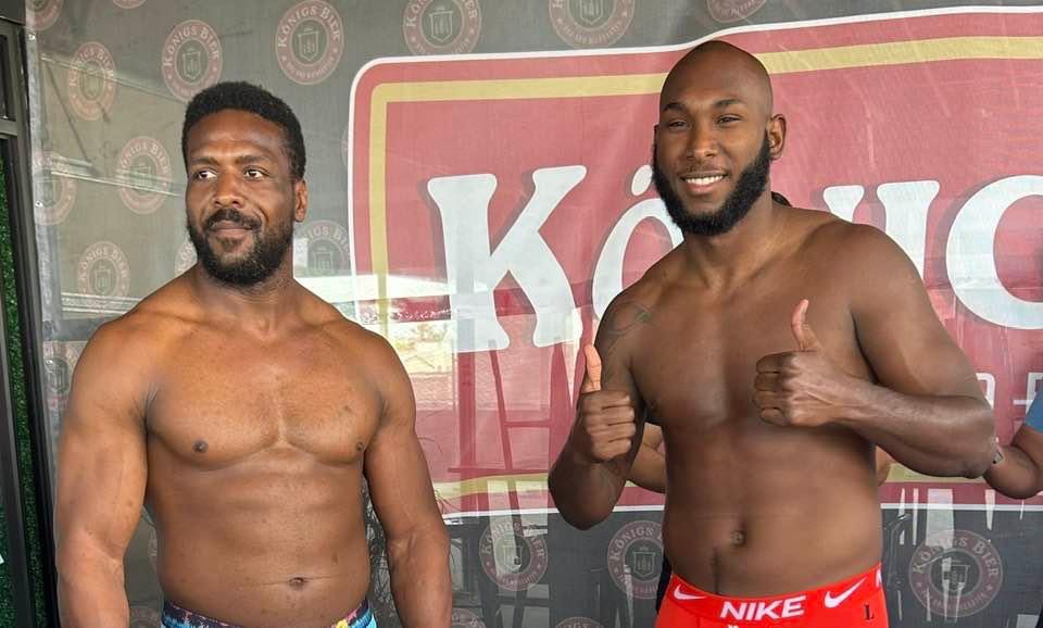 EL CUBANO DARIEL DUQUESNE, EN PESO Y LISTO PARA LA BATALLA EN PIEDRAS NEGRAS