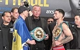 SERHII BOHACHUK Y BRIAN MENDOZA SE REPORTAN LISTOS PARA SUBIR AL RING
