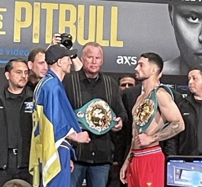 SERHII BOHACHUK Y BRIAN MENDOZA SE REPORTAN LISTOS PARA SUBIR AL RING