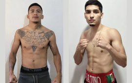 “JIGA” GONZÁLEZ VS. SHAKHOBIDIN ZOIROV ENCABEZAN CARTEL EN AGUASCALIENTES