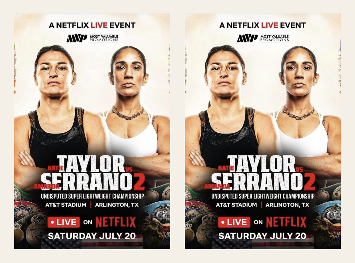 KATIE TAYLOR VS. AMANDA SERRANO II, EN EL RESPALDO DE TYSON VS. PAUL