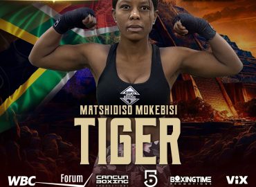 ‘THE TIGER’ MATSIDISHO MOKEBISI, SEGURA DE ENVIAR AL RETIRO A “BARBY” JUÁREZ