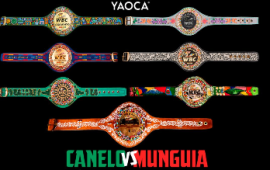 LOS CINTURONES CONMEMORATIVOS DEL WBC 5 DE MAYO