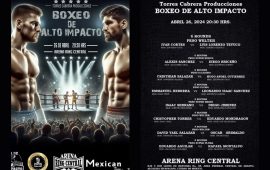 LUZ VERDE A BOXEO DE ALTO IMPACTO, PRÓXIMO VIERNES EN RING CENTRAL
