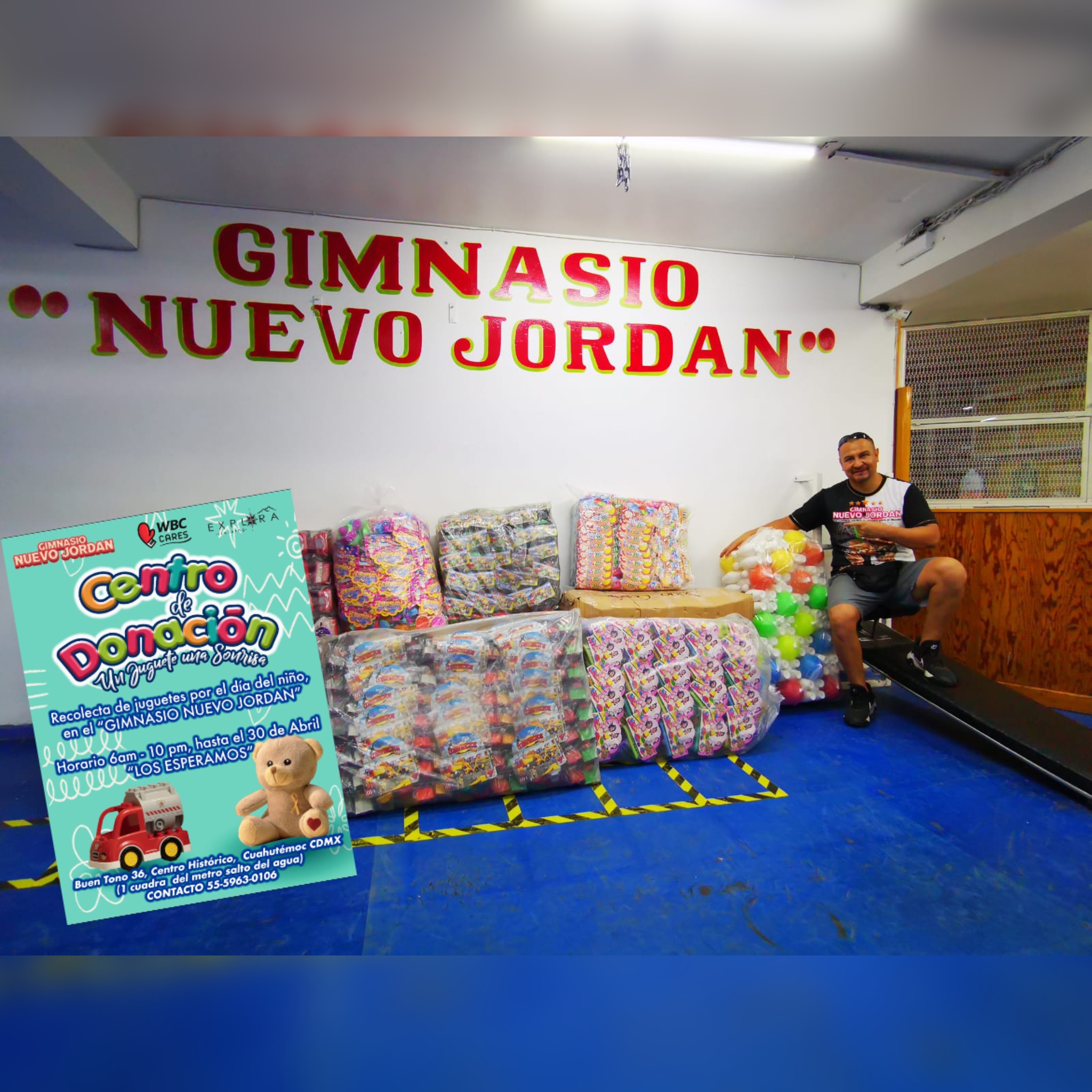 COMUNIDAD BOXÍSTICA SE SUMA A LA COLECTA DE JUGUETES PARA EL DÍA DEL NIÑO