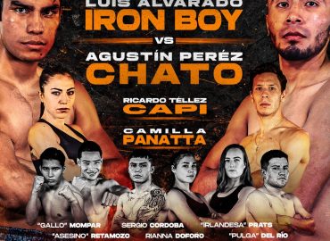 LUIS “IRON BOY” ALVARADO, CON TEMPLE DE ACERO