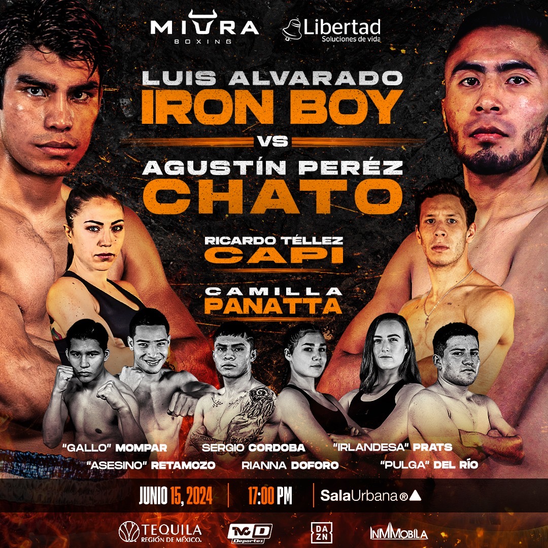 LUIS “IRON BOY” ALVARADO, CON TEMPLE DE ACERO
