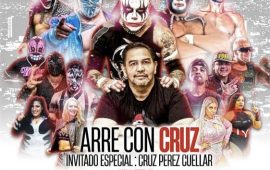 PAGANO ENCABEZA CARTELERA DE LUCHA LIBRE EN APOYO A CANDIDATO EN CD JUÁREZ