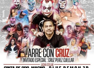 PAGANO ENCABEZA CARTELERA DE LUCHA LIBRE EN APOYO A CANDIDATO EN CD JUÁREZ