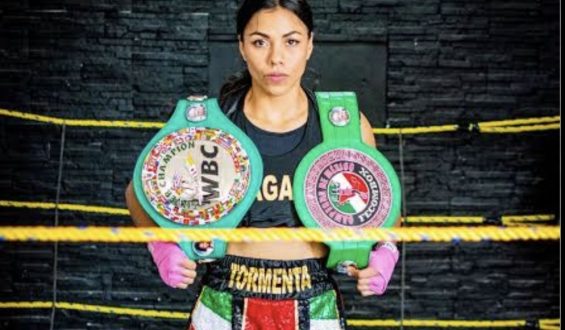 MAGALI “LA TORMENTA” RODRÍGUEZ TIENE EN LA MIRA A AMANDA SERRANO