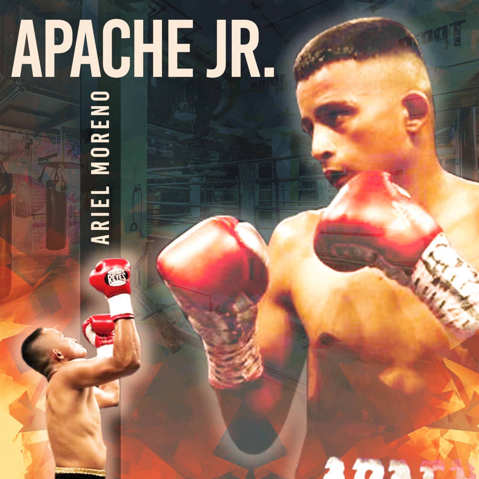 ‘APACHE’ MORENO JR. SANGRE DE CAMPEÓN, Y UNA PEGADA ESCALOFRIANTE