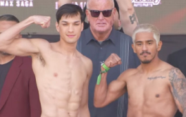 BRANDON FIGUEROA SUPERÓ EL PESAJE, JESSIE MAGDALENO NO LO LOGRÓ