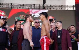 CANELO ÁLVAREZ Y JAIME MUNGUÍA, LISTOS PARA UNA GUERRA ENTRE MEXICANOS