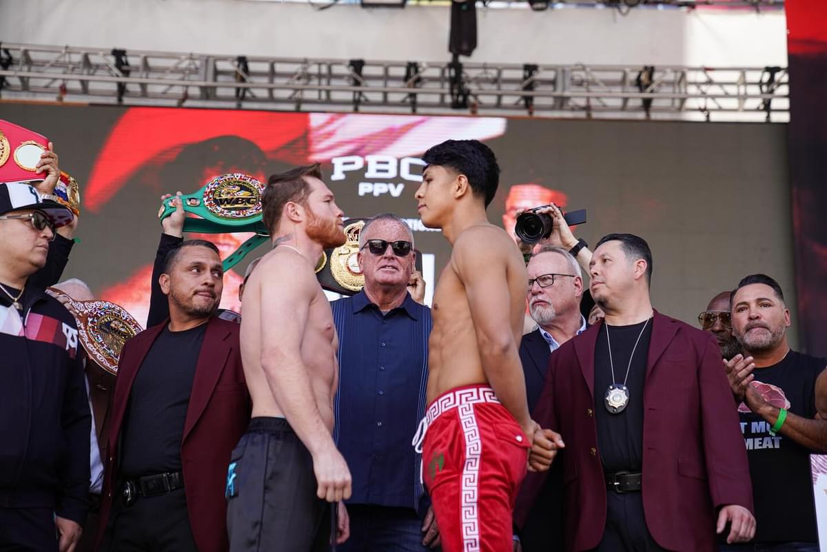 CANELO ÁLVAREZ Y JAIME MUNGUÍA, LISTOS PARA UNA GUERRA ENTRE MEXICANOS