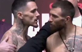 VASYIL LOMACHENKO Y GEORGE KAMBOSOS, EN PESO Y LISTOS PARA LA BATALLA
