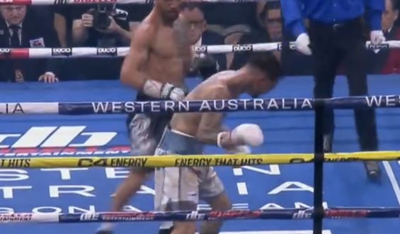 VASYL LOMACHENKO ESTÁ DE REGRESO, NOQUEÓ EN SU CASA A GEORGE KAMBOSOS