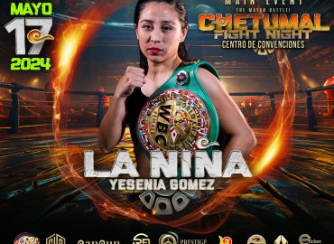 “LA NIÑA” GÓMEZ ENCARA UNA COMPLICADA PRUEBA EN CHETUMAL