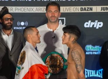 “GALLO” ESTRADA Y “BAM” RODRÍGUEZ, EN PESO Y LISTOS PARA UNA GUERRA EN PHOENIX