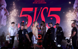 TODO ESTÁ LISTO PARA 5 VS. 5 EN RIYADH, ARABIA SAUDITA