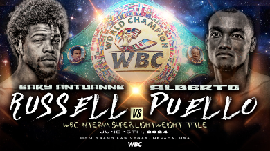GARY ANTUANNE RUSSELL Y ALBERTO PUELLO DISPUTARÁN TÍTULO INTERINO WBC