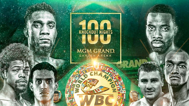 TRES TÍTULOS DEL WBC ESTARÁN EN DISPUTA EN EL MGM GRAND GARDEN DE LAS VEGAS