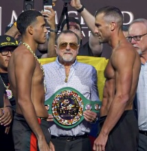 BENAVIDEZ Y GVOZDYK, EN PESO Y LISTOS PARA DISPUTAR CINTO SEMICOMPLETO WBC