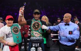 ALBERTO PUELLO DERROTÓ A GARY RUSSEL, ES CAMPEÓN WBC SUPERLIGERO
