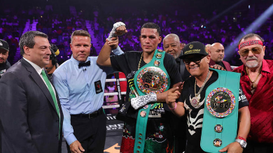 DAVID BENAVIDEZ CONQUISTÓ EL CAMPEONATO INTERINO WBC