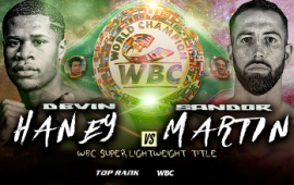 TOP RANK SE ADJUDICÓ LOS DERECHOS PARA MONTAR DEVIN HANEY VS. SANDOR MARTIN