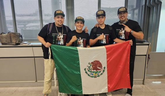 JONATHAN “TITÁN” RODRÍGUEZ LLEGA A JAPÓN PARA PELEA DE TÍTULO DEL MUNDO