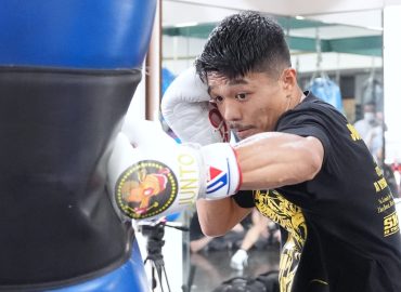 JUNTO NAKATANI ALISTA ARTILLERÍA RUMBO A SU DEFENSA ANTE VINCENT ASTROLABIO