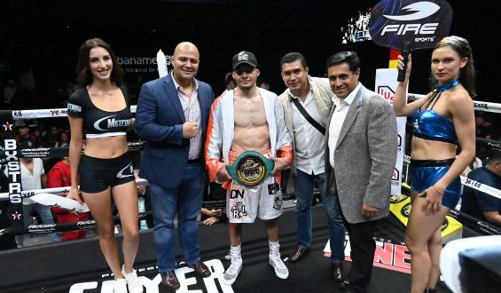 RANDY LEÓN TUVO UNA GRAN NOCHE EN EL WELLNESS WEEKEND FIGHT NIGHT