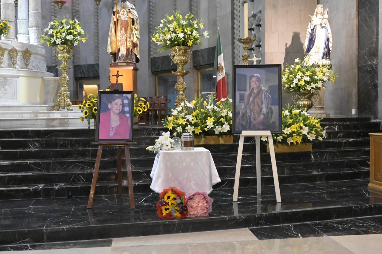 MISA EN MEMORIA A MARTHA SALDIVAR, EN LA IGLESIA DE SAN AGUSTIN EN POLANCO